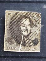 Belgique 1849/1849 - Leopold I Épaulettes OBP/COB 1-2, Gestempeld