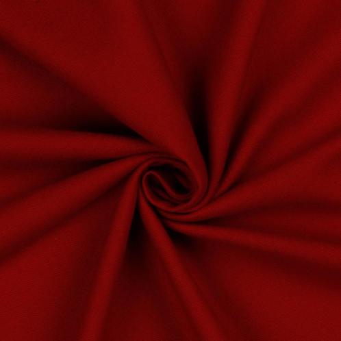 10 meter flanel stof - Rood - 100% katoen, Hobby en Vrije tijd, Stoffen en Lappen, 120 cm of meer, 200 cm of meer, Rood, Nieuw