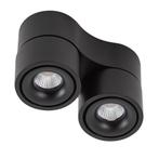 Spots opbouw Ole 2 Opbouwspot Zwart Binnenverlichting, Verzenden, Nieuw