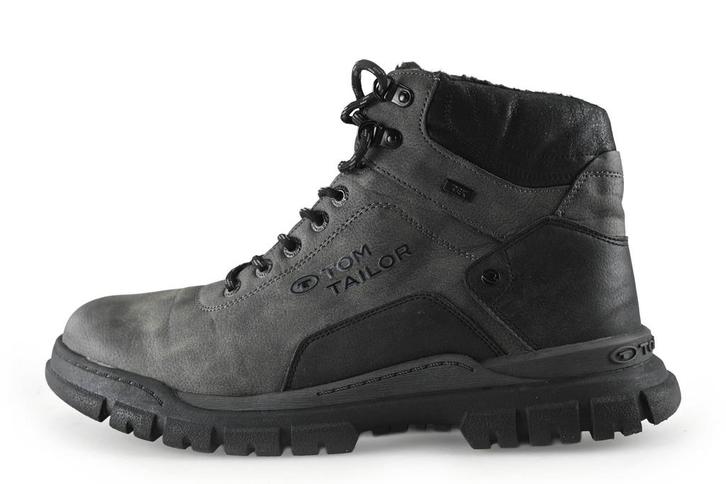 Tom Tailor veterboots in maat 46 Grijs | 15% korting, Kleding | Heren, Schoenen, Overige kleuren, Zo goed als nieuw, Boots, Verzenden