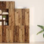 vidaXL Highboard Oud Hout 40x42.5x185 cm Engineered Wood, Huis en Inrichting, Verzenden, Nieuw