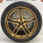 Porsche 991(MK 1) 2S/4S 19 Carrera V Brons met winterbanden, Auto-onderdelen, Gebruikt, 295 mm, Banden en Velgen, Winterbanden