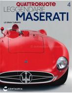 QUATTRORUOTE, LEGGENDARIE MASERATI, UN SECCOLO DI STORIA 4, Boeken, Ophalen of Verzenden, Nieuw