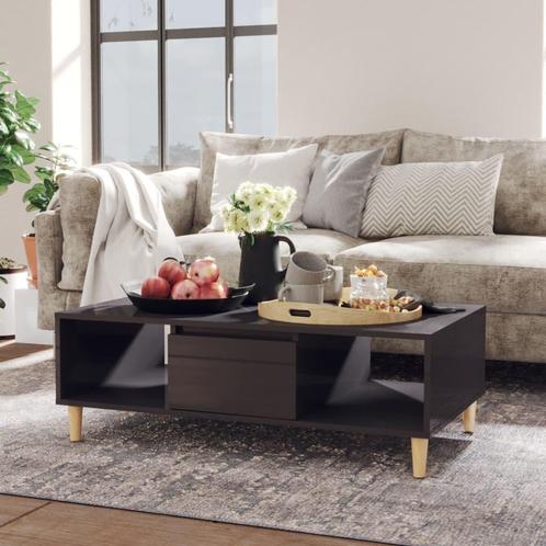 vidaXL Salontafel 103,5x60x35 cm bewerkt hout hoogglans, Huis en Inrichting, Tafels | Salontafels, Nieuw, Verzenden