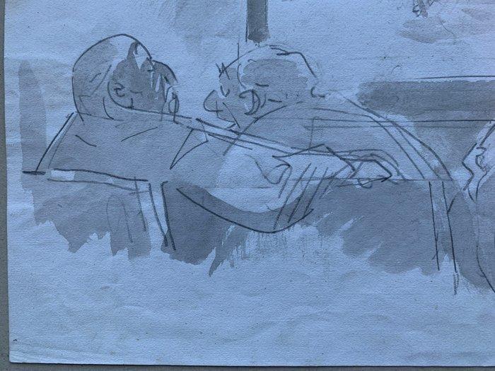 Amerigo Bartoli Natinguerra (1890-1971) - Vignetta per, Antiquités & Art, Art | Peinture | Moderne