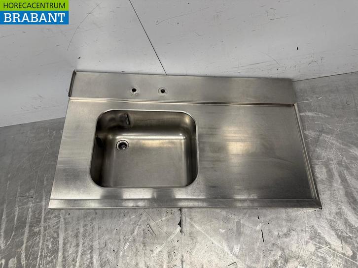 Bac dalimentation en acier inoxydable Évier 121 x 72 cm, Zakelijke goederen, Horeca | Overige, Verzenden