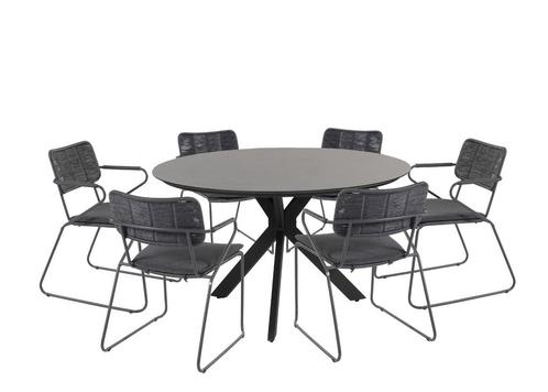 Taste by 4 Seasons Swing tuinset antraciet met Locarno tafel, Tuin en Terras, Tuinsets en Loungesets