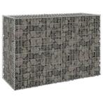 vidaXL Mur en gabion avec couvercles Acier galvanisé, Verzenden