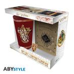 Harry Potter Gryffindor Gift Set (Glas, Pin & Notebook), Collections, Ophalen of Verzenden