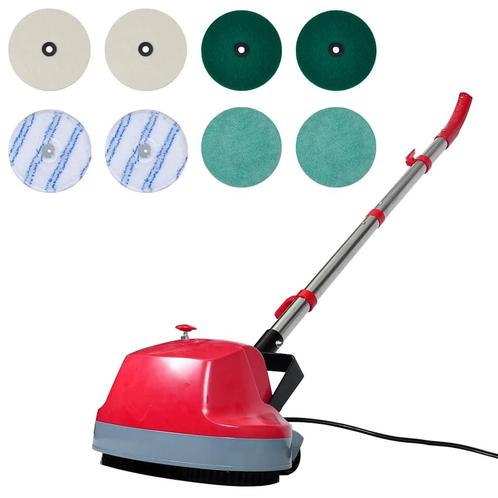 vidaXL 5-in-1 Tweekoppige vloerschrobber & polijstmachine, Elektronische apparatuur, Stofzuigers, Nieuw, Verzenden