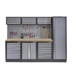 Werkbank set met hoge kast, gereedschapswand, 3 x hangkast, Bricolage & Construction, Ophalen of Verzenden