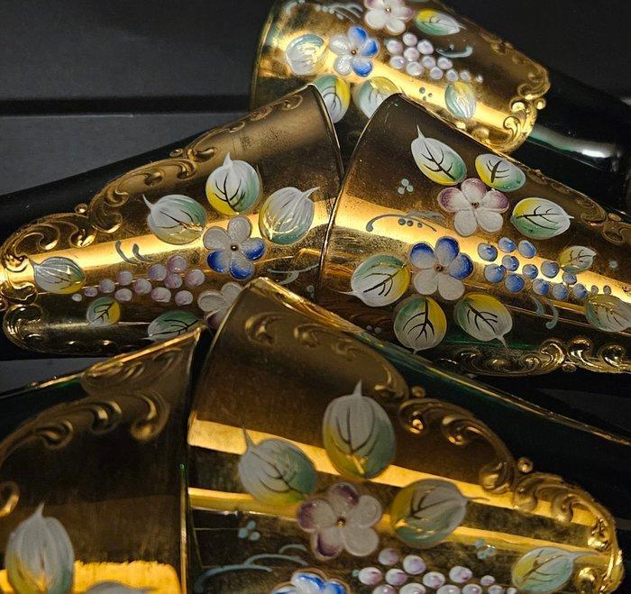 ORIGINAL MURANO GLASS - Drinkservies (5) - extreem fijne, Antiek en Kunst, Antiek | Meubels | Tafels