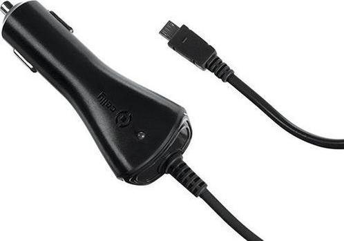 Celly - Micro-USB Car Charger - Zwart op Overig, Telecommunicatie, Mobiele telefoons | Toebehoren en Onderdelen, Verzenden