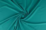 10 meter lycra stof - Turquoise - 155cm breed, 200 cm of meer, Nieuw, Overige materialen, 120 cm of meer