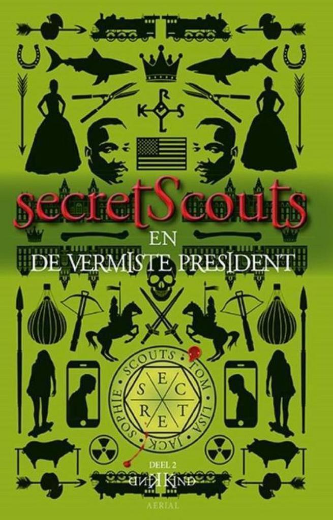 Secret Scouts en de vermiste President / Secret Scouts-serie, Boeken, Kinderboeken | Jeugd | 10 tot 12 jaar, Gelezen, Verzenden