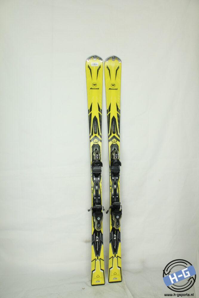 Refurbished - Ski - Rossignol Pursuit yellow - 163, Sport en Fitness, Skiën en Langlaufen, Ski, 160 tot 180 cm, Gebruikt, Rossignol