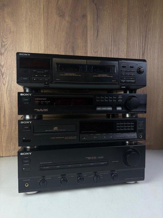 Sony - TA-F435R Amplifier + CDP-590 CD Player + ST-Z11 Tuner, Audio, Tv en Foto, Radio's