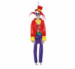 Halloween Hangdecoratie Clown Skelet 40cm, Verzenden