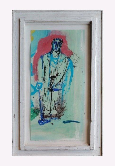 Sandro Chia (1946) - Senza titolo, Antiquités & Art, Art | Peinture | Moderne