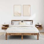 vidaXL Drijvend Nachtkastje met lade 2 pcs Oud hout 40 x 31, Huis en Inrichting, Slaapkamer | Nachtkastjes, Verzenden, Nieuw