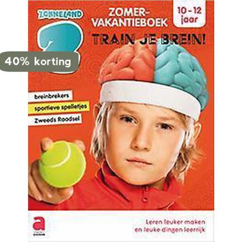 Zomervakantieboek - Train je brein! (10-12 j.) 9782808115070, Boeken, Overige Boeken, Zo goed als nieuw, Verzenden