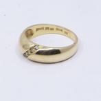 Ring - 18 karaat Geel goud - 0.18ct. tw. Diamant, Nieuw