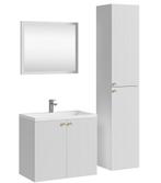 Badkamermeubel Astana 64 x 37cm - Wit - Badmeubel Set, Verzenden, Nieuw