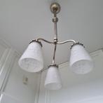 Muller Frères - Kroonluchter - vernikkeld brons/koper.