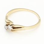 Ring - 14 karaat Geel goud - 0.15ct. tw. Diamant, Nieuw