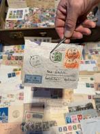 Wereld - Grote internationale brief- en briefmarkensammlung, Gestempeld