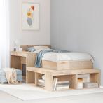 vidaXL Bedframe zonder matras massief grenenhout 90x200 cm, Huis en Inrichting, Slaapkamer | Bedden, Verzenden, Nieuw