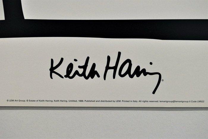 Keith Haring - Untitled (Red Heart) . Original vintage, Antiek en Kunst, Kunst | Tekeningen en Fotografie