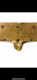 Inktpot - Gepatineerd brons, Antiek en Kunst