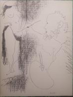 Pablo Picasso (1881-1973) - Le Peintre et son modèle, Antiek en Kunst