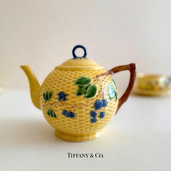 Tiffany & Co. - Bordallo Pinheiro - Theeservies (15) -, Huis en Inrichting, Overige Huis en Inrichting