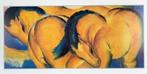 Franz Marc (1880-1916) - Yellow Horses, 1912 - Artprint -