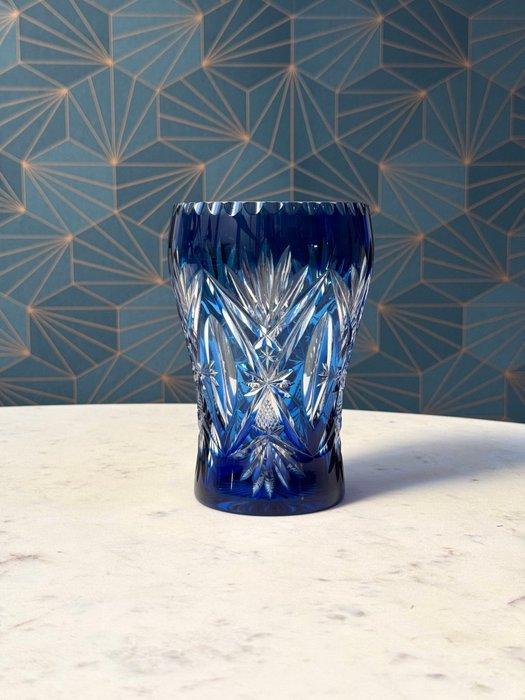 Val Saint Lambert - Léon Ledru - Vase - Taille 3247-17 -, Antiek en Kunst, Antiek | Glaswerk en Kristal