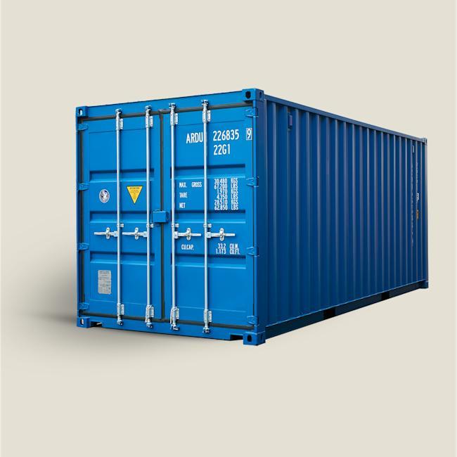 20ft Zeecontainer Kopen Nieuw | Altijd mét kraan geleverd, Articles professionnels, Machines & Construction | Abris de chantier & Conteneurs