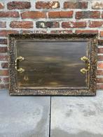 Dienblad - Brons, Hout