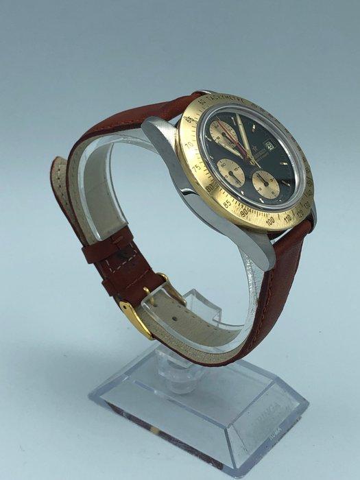 Theorein Silverstone cronografo acciaio e oro giallo -, Handtassen en Accessoires, Horloges | Heren