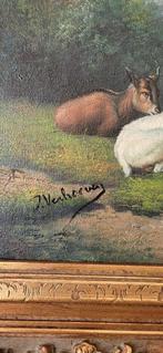 Nederlandse school (XVIII) - olie schilderij op paneel, Antiek en Kunst