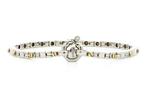 Barakà - Armband - 18 karaat Witgoud, Geel goud - 0.03ct., Bijoux, Sacs & Beauté