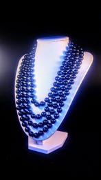 Zwart Baltisch Barnsteen - Barnsteen - Necklace Long - 200, Verzamelen, Mineralen en Fossielen