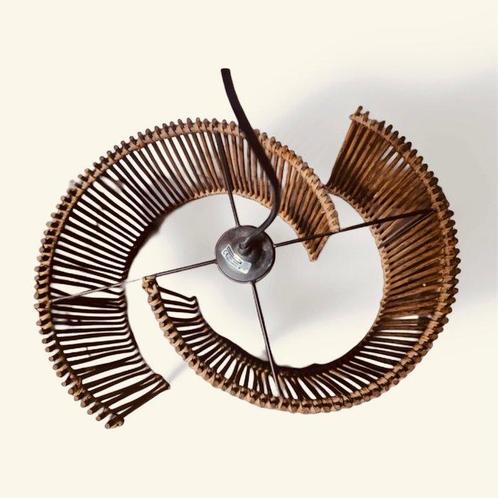 Plafondlamp - Bamboe, Antiek en Kunst, Curiosa en Brocante