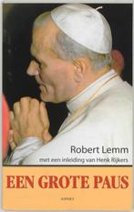 Een grote paus 9789059114180 Robert Lemm, Verzenden, Gelezen, Robert Lemm