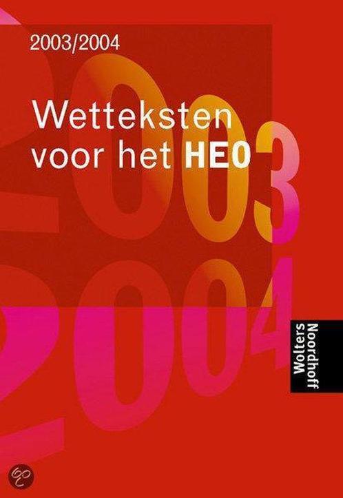 Wetteksten heo 9789001074357 J.M.K. Burger, Boeken, Schoolboeken, Gelezen, Verzenden