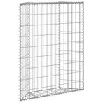 vidaXL Gabion plantenbak trapezium 80x20x100 cm, Tuin en Terras, Bloempotten, Verzenden, Nieuw