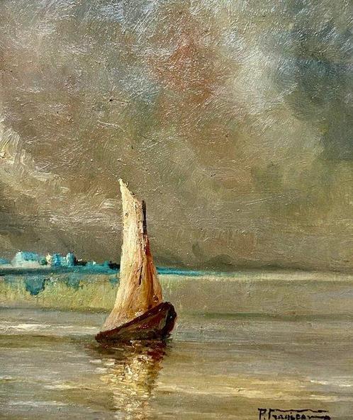 Pietro Fragiacomo (1856–1922), Attribué(e) à - Venezia - NO, Antiek en Kunst, Kunst | Schilderijen | Klassiek
