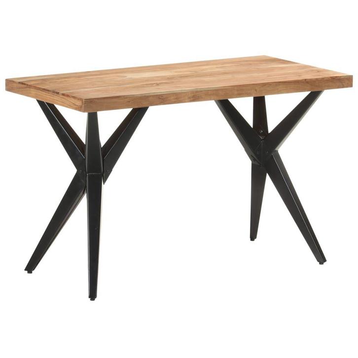 Acacia Eettafel 120x60 cm: Tweede Kansje voor jouw eetkamer!, Huis en Inrichting, Tafels | Eettafels, 100 tot 150 cm, 50 tot 100 cm