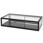 Neutrale Vitrine | INTEGRA | Zwart | 1 Niveau |, Verzenden, Nieuw in verpakking